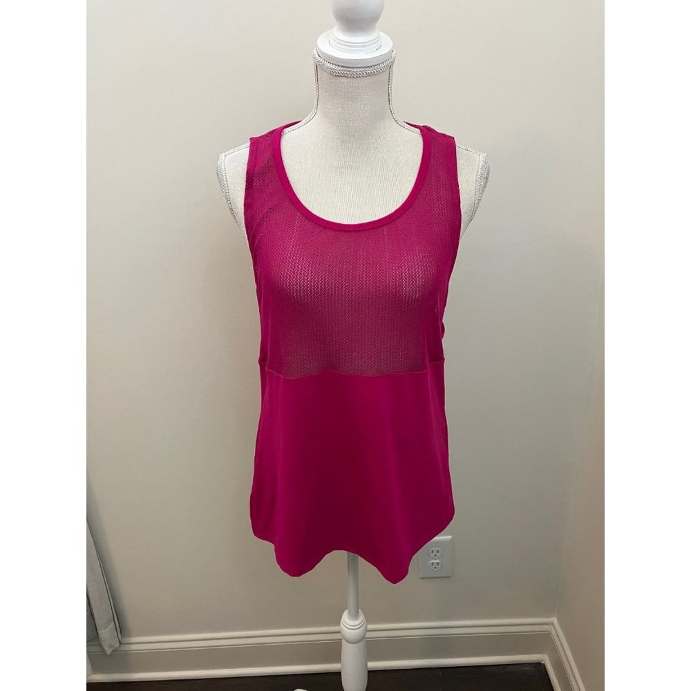 Fabletics Pink Workout Tank Size Large